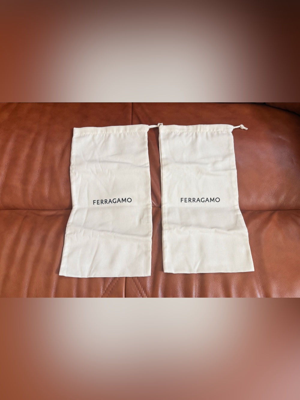 NWOT Ferragamo Set of 2 Dust Bag